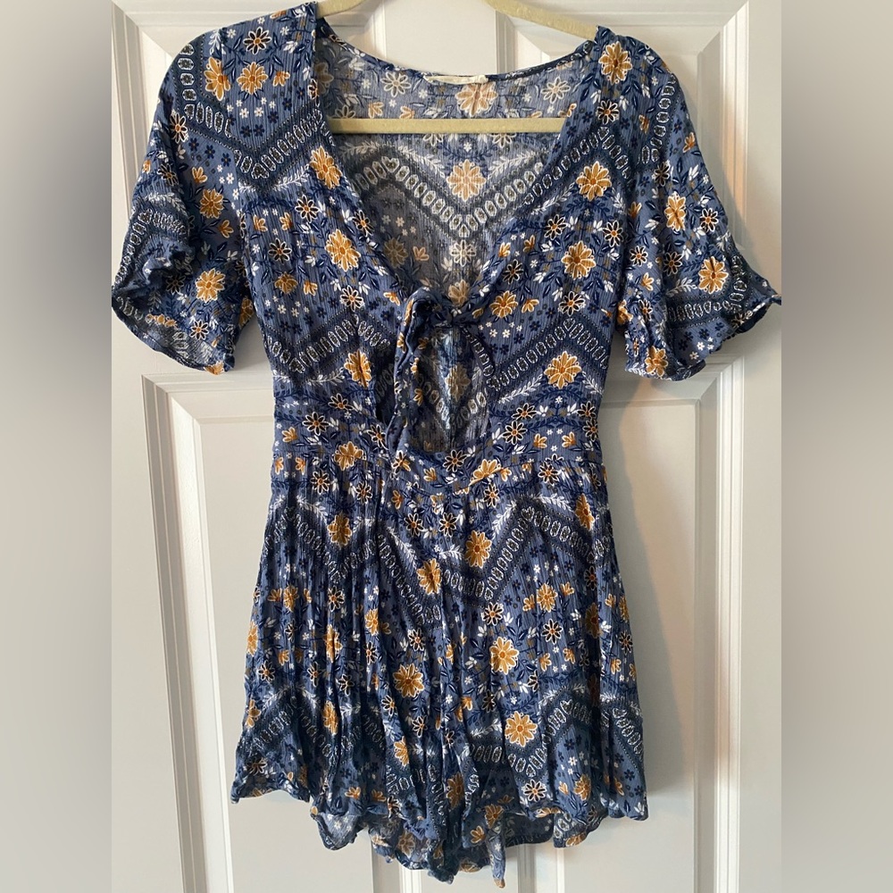 Blue Romper